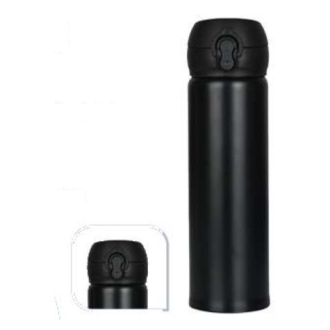 Insulated coffee mug with locking lid, 500 ml approx.