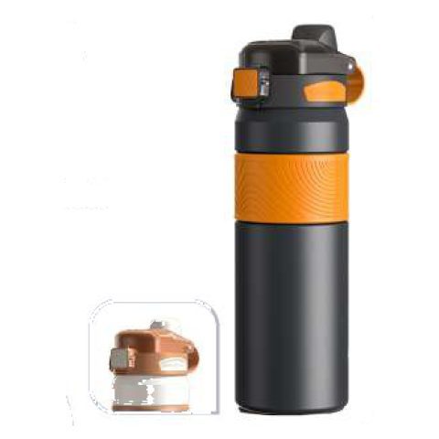 Vacuum insulated bottle with handle, 850 ml