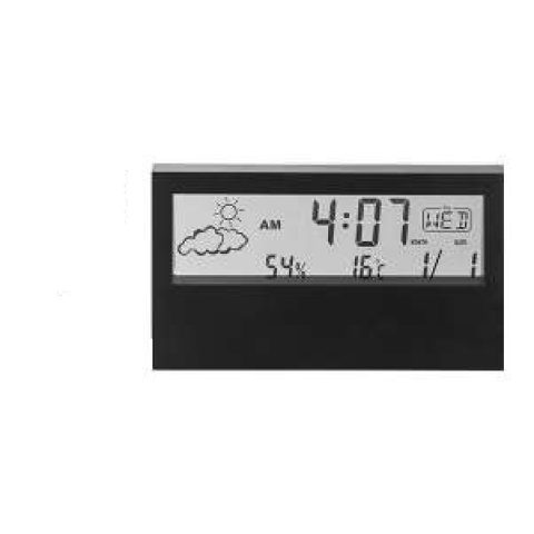 LCD desk alarm clock