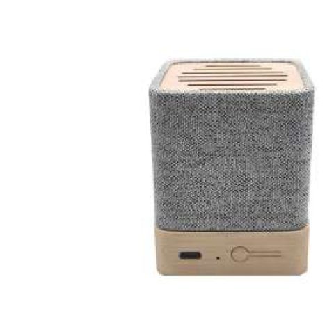 Fabric cube Bluetooth speaker