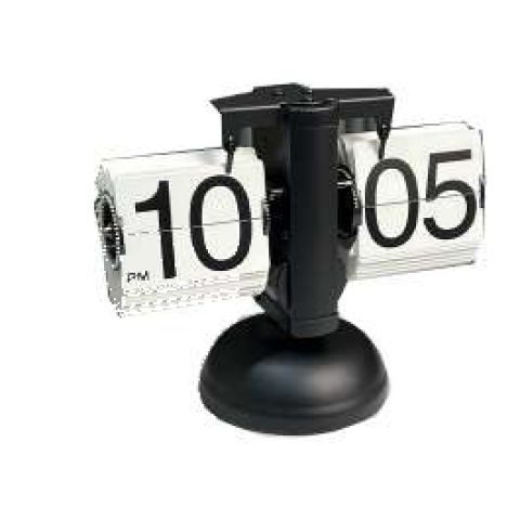 Flip clock with round base