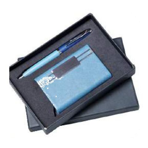 2-in-1 gift set: VC card holder + Metal ball pen
