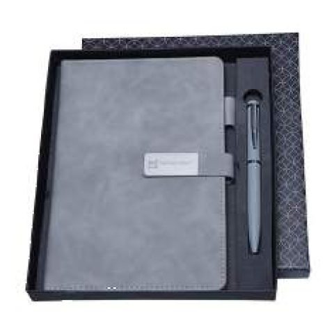 2-in-1 gift set: Diary 200 pages + Metal pen