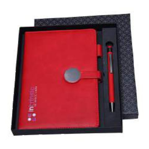 2-in-1 gift set: Diary 200 pages + Metal pen