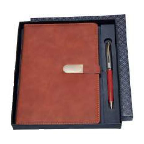 2-in-1 gift set: Diary 200 pages + Metal pen