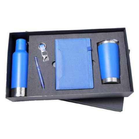 5-in-1 gift set: Water bottle + Mug + Notebook + Pen + Keychain
