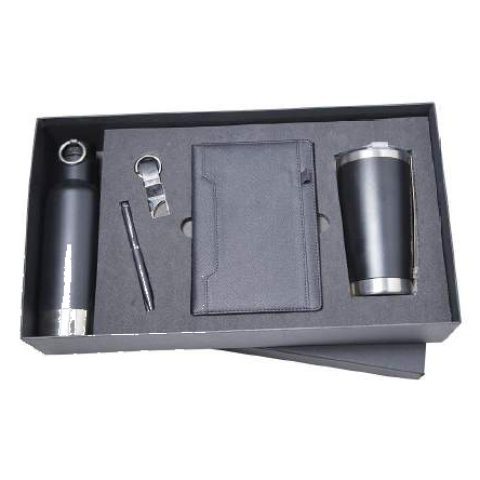 5-in-1 gift set: Water bottle + Mug + Notebook + Pen + Keychain
