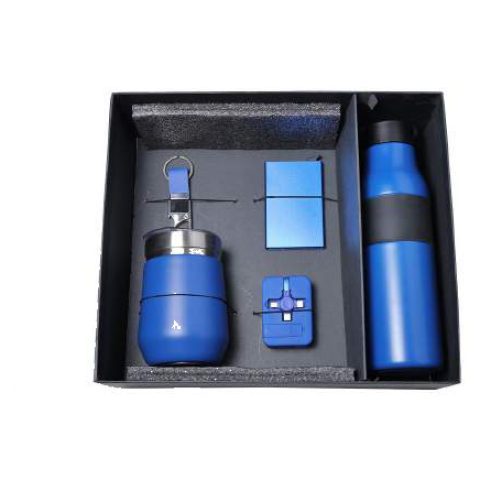 5-in-1 gift set: Water bottle + Mug + Card holder + USB + Keychain