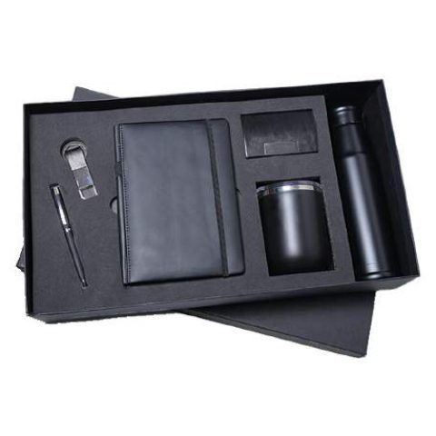 6-in-1 gift set: Water bottle + Card holder + Notebook + Pen + Keychain + Mug