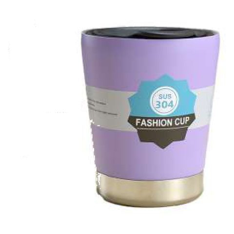 Insulated coffee mug with slider lid, 320 ml