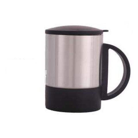 Steel mug with handle, 200 ml