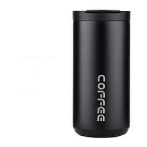 Insulated coffee mug with flip lid, 350 ml